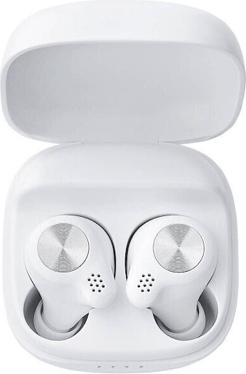 Intenso Micro T200 In-ear Bluetooth Handsfree Earphones with Charging Case White view 2