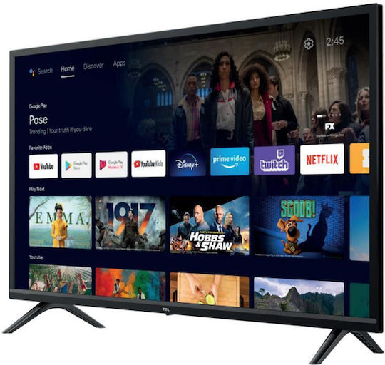 TCL Smart Television 32" HD Ready LED 32S5203 HDR (2022) view 2
