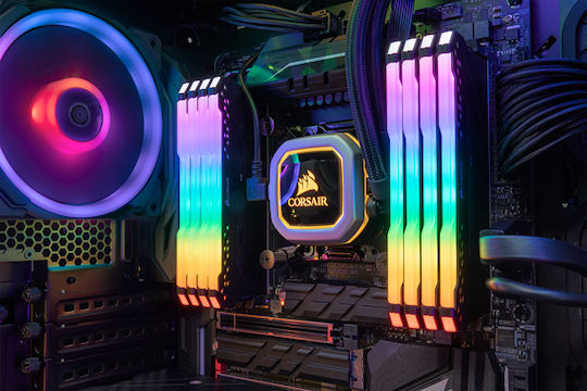 Corsair Vengeance RGB Pro DDR4 32GB RAM with 2x16GB Modules and Speed 2666 for Desktop CMW32GX4M2A2666C16 view 5