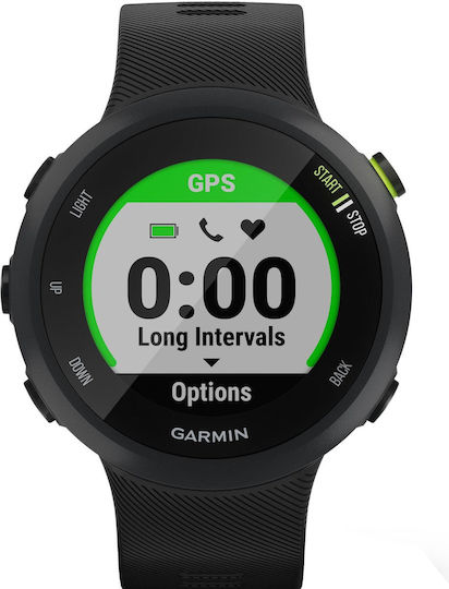 Garmin Forerunner 45 42mm Smartwatch with Heart Rate Monitor (Black) view 6