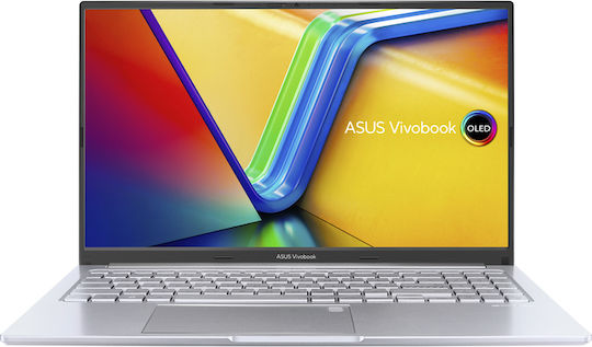 Asus Vivobook 15 M1505YA-OLED-MA364W 15.6" 120Hz (Ryzen 7-7730U/16GB/1TB SSD/W11 Home) Cool Silver (GR Keyboard)