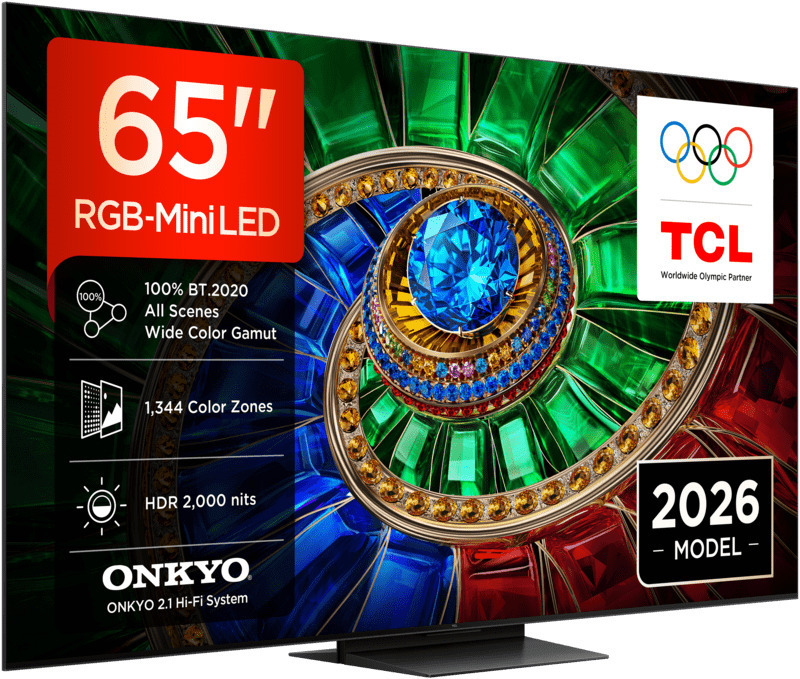 TCL Smart TV 65" 4K UHD RGB-Mini LED RM7L HDR (2026) 65RM7L Ansicht 8