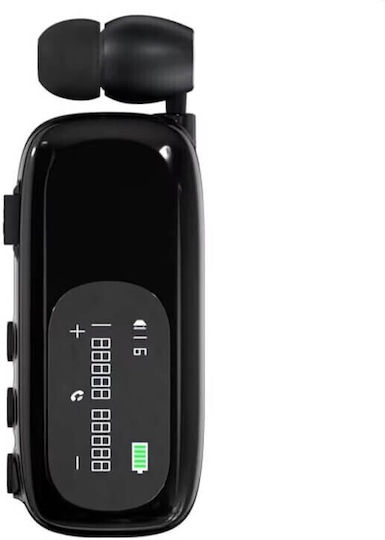 K75 In-ear Bluetooth Handsfree Earphone Lapel Black view 4