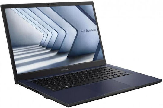 Asus ExpertBook B1 B1402CVA-EB1301X 14" FHD (i5-1335U/16GB/512GB SSD/W11 Pro) Star Black (US Keyboard) vue 2