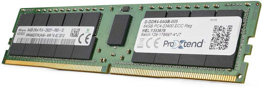 ProXtend DDR4 with Module 1x64GB and Speed 2933 for Desktop D-DDR4-64GB-005