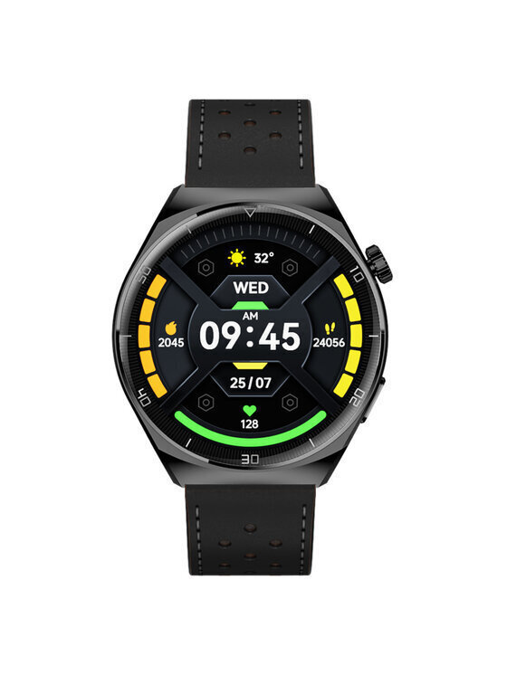 Garett V12 Smartwatch with Heart Rate Monitor Black