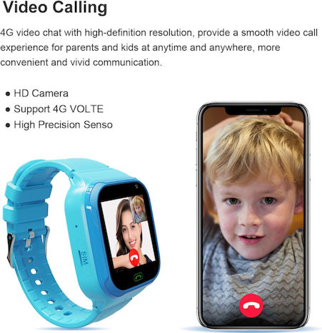 Smartwatch with SIM (Blue) view 6