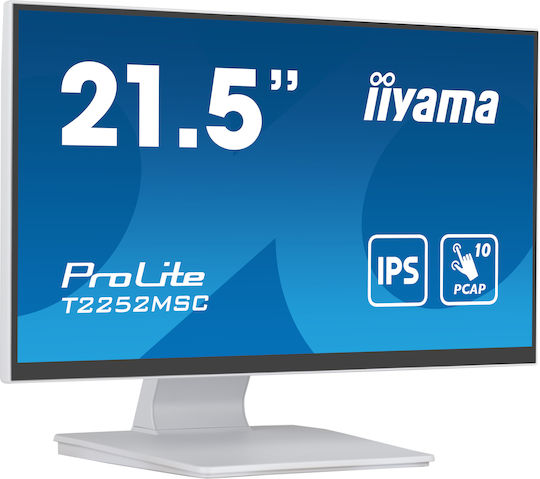 Iiyama ProLite T2252MSC-W2 IPS Monitor 21.5" FHD 1920x1080 with Response Time 5ms GTG vue 2