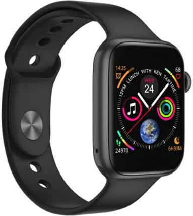 T5S Smartwatch with Heart Rate Monitor (Black)