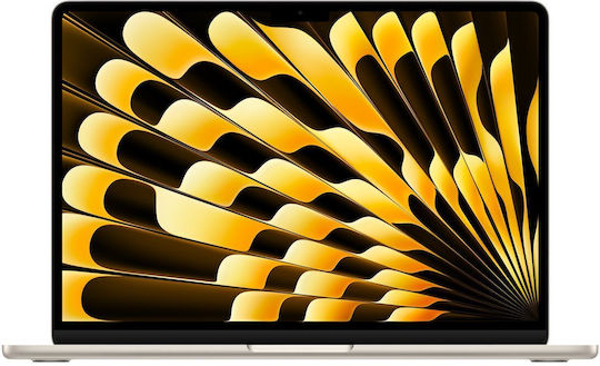 Apple MacBook Air (2024) 13.6" IPS Retina Display (M4-10‑core/16GB/512GB SSD/10-Core) Starlight (International English Keyboard)