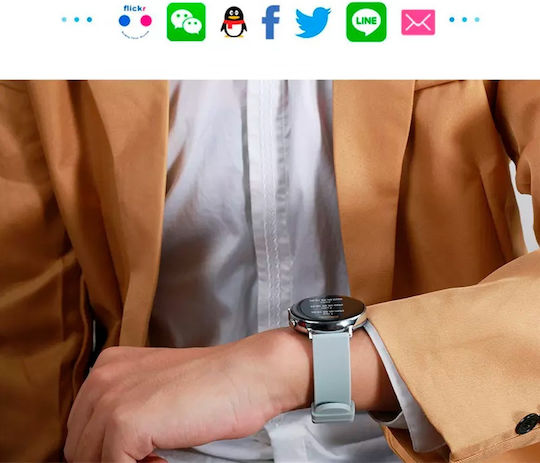 GW33 Pro Smartwatch with Heart Rate Monitor (Pink) view 2