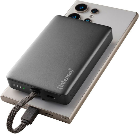 Intenso MC10000 MagSafe Power Bank 10000mAh 20W with USB-C Power Delivery Port Black vue 5