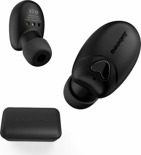 Jabees Beebud In-ear Bluetooth Handsfree Earphones with Charging Case Black view 1
