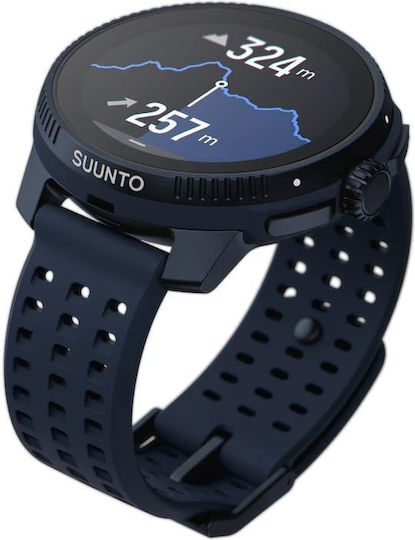 Suunto Race Stainless Steel 49mm Waterproof Smartwatch with Heart Rate Monitor (Midnight) view 9