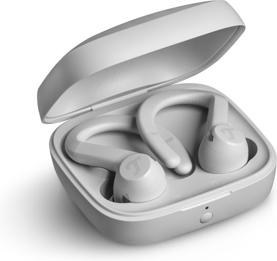 Teufel Airy Sports TWS 2 In-ear Bluetooth Handsfree Headphones with Sweat Resistance and Charging Case Moon Gray view 2