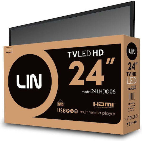Lin Television 24" HD Ready LED 24LHDD06 (2022) view 5