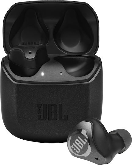 JBL Club Pro+ In-ear Bluetooth Handsfree Earphones with Sweat Resistance and Charging Case Black
