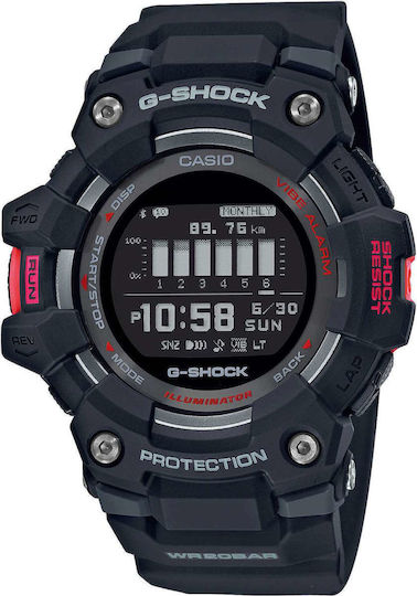 Casio G-Shock G-Squad GBD-100 49mm Smartwatch (Black)