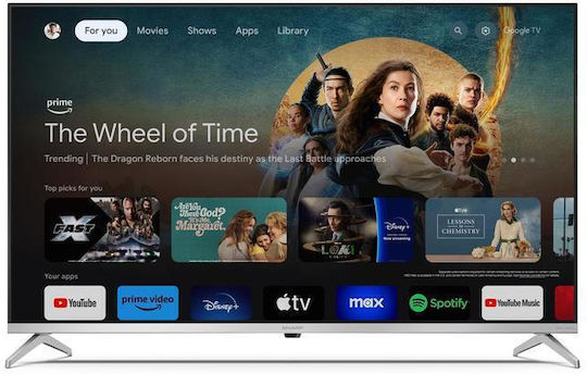 Sharp Smart Television 43" 4K UHD QLED 43GP6265E HDR (2024) view 6