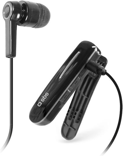 SBS BT300 In-ear Bluetooth Handsfree Earphone Black view 3