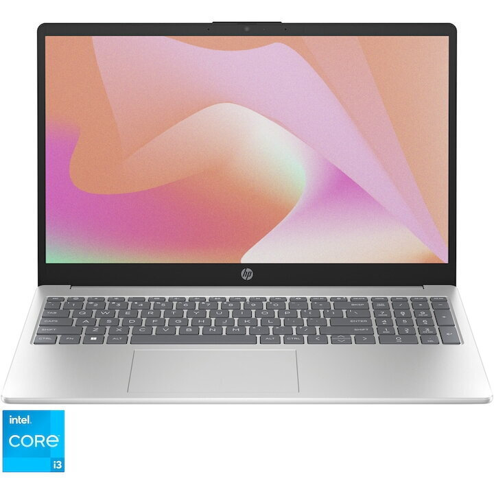 HP 15--fd0094nq 15.6" (i3-1315U/8GB/512GB SSD/W11 Home) Silver (International English Keyboard)