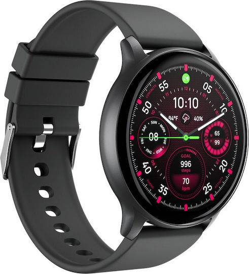 Proove Infinity Smartwatch with Heart Rate Monitor (Black) vue 3