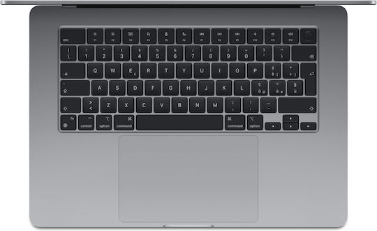 Apple MacBook Air 15" (2024) 15.3" Retina Display (M3-8-core/8GB/256GB SSD) Space Gray (International English Keyboard) view 2
