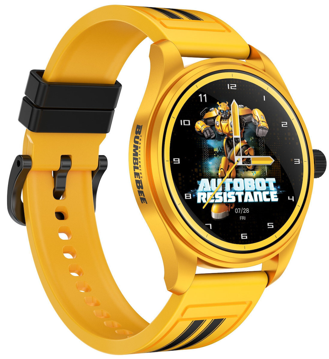 MaxCom Transformers TF20 Smartwatch with Heart Rate Monitor Yellow view 5