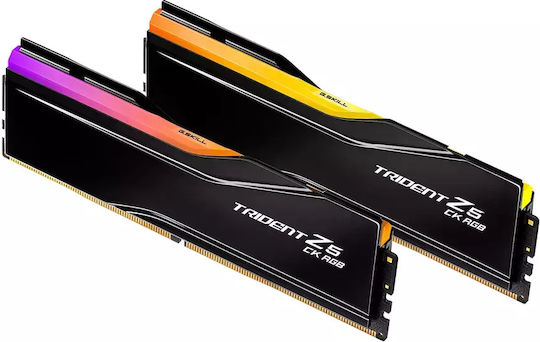 G.Skill Trident Z5 CK 48GB DDR5 RAM with 2 Modules (2x24GB) and 9000 Speed for Desktop (F5-9000C4256H24GX2-TZ5CRK)