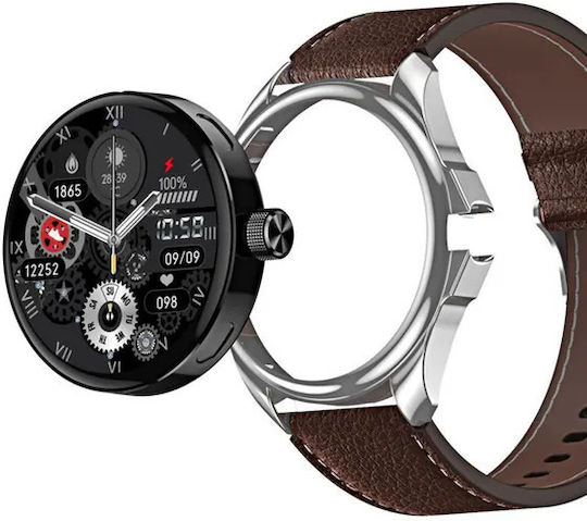 BlitzWolf BW-AT3 Smartwatch with Heart Rate Monitor (Brown) Ansicht 3