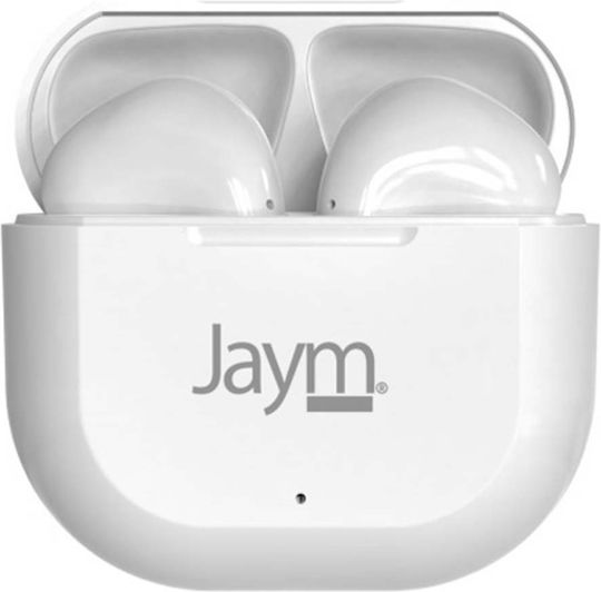 Jaym TS-123B In-ear Bluetooth Handsfree Earphones White view 5