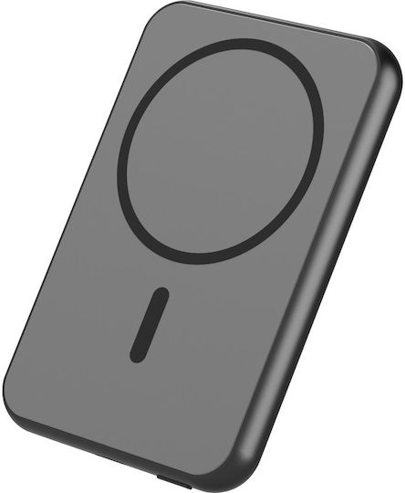 Yenkee YPB 502 MagSafe Power Bank 5000mAh 20W with USB-C Port Power Delivery Gray