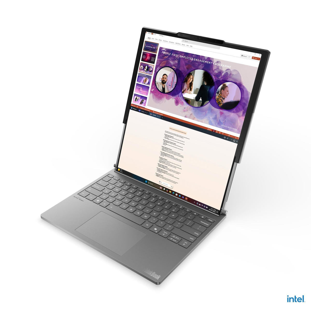 Lenovo ThinkBook Plus G6 Rollable 16.7" OLED 120Hz (Ultra 7-258V/32GB/1TB SSD/W11 Pro) Luna Grey (International English Keyboard) view 1