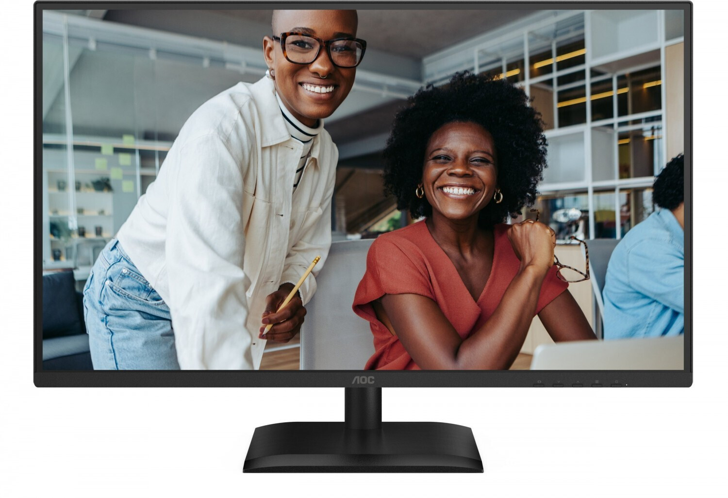 AOC Q27E4U Monitor 27" QHD 2560x1440 view 4
