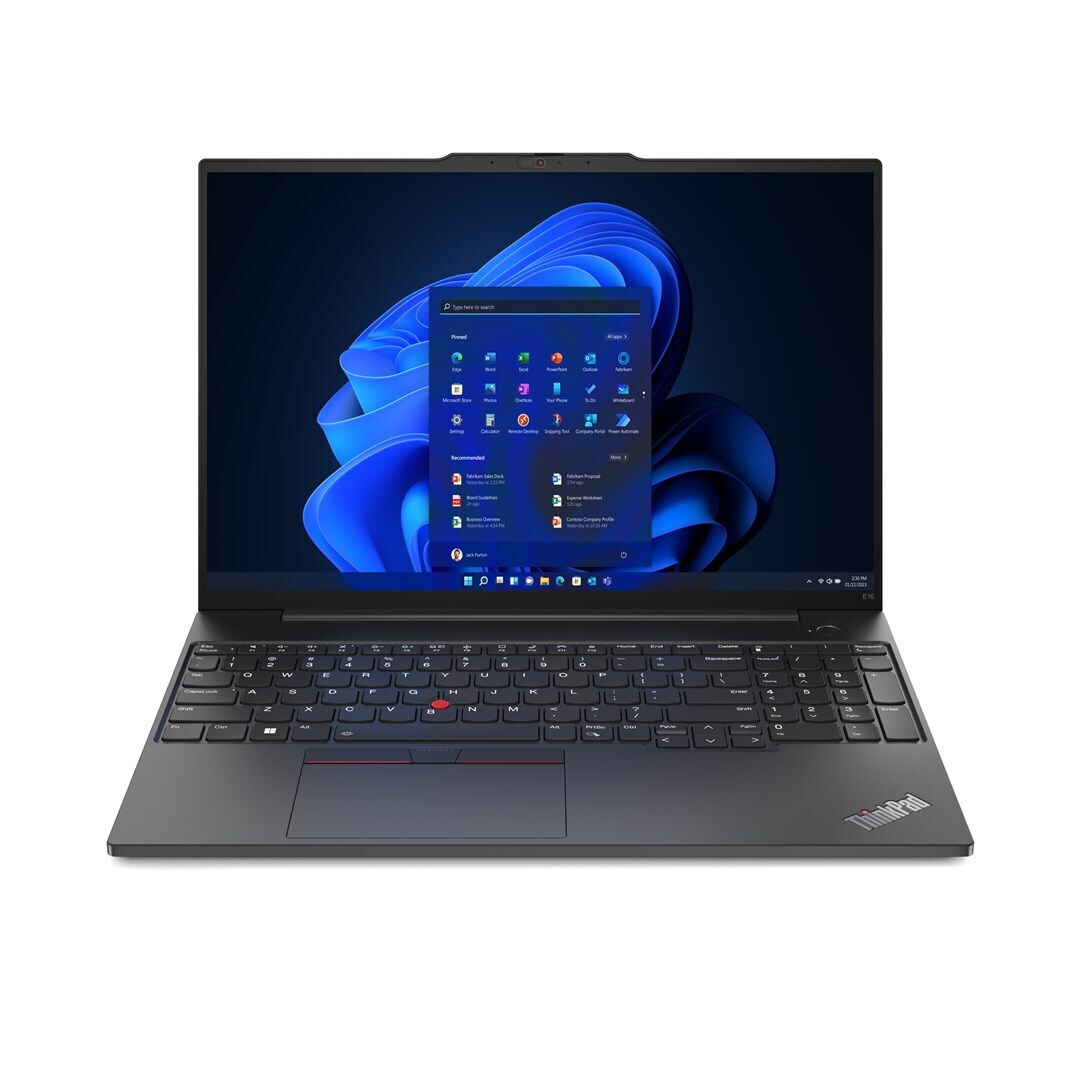Lenovo ThinkPad E16 Gen 1 16" IPS FHD+ (i5-1335U/16GB/256GB SSD/W11 Pro) Graphite Black (International English Keyboard)