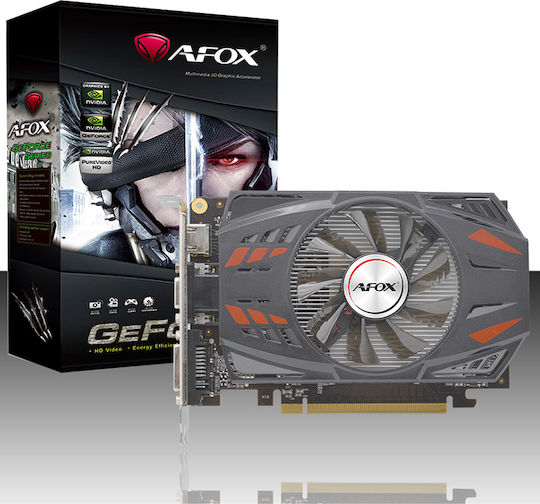 Afox GeForce GT 730 1GB GDDR3 LP Graphics Card view 4