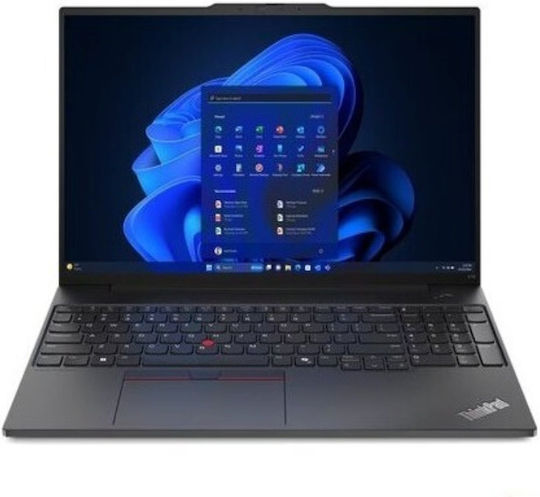 Lenovo ThinkPad E16 Gen 2 (Intel) 16" IPS FHD+ (Ultra 5-125U/16GB/512GB SSD/W11 Pro) Black (GR Keyboard)