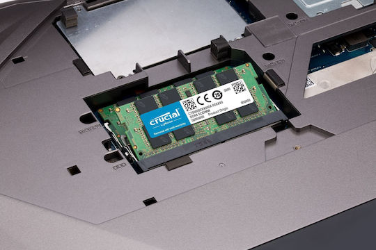 Crucial DDR4 with Module 1x8GB and Speed 3200 for Laptop CT8G4SFRA32A vue 6