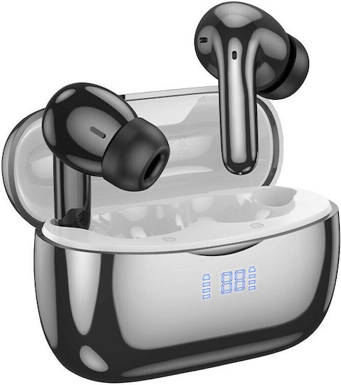 Hoco EQ16 In-ear Bluetooth Handsfree Earphones with Charging Case Black Glaze