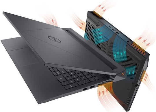 Dell G15 5530 15.6" FHD 165Hz (i7-13650HX/16GB/512GB SSD/GeForce RTX 4050/W11 Pro) Dark Shadow Gray (GR Keyboard) view 8