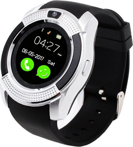 V8 54mm Smartwatch with SIM (Silver) view 4