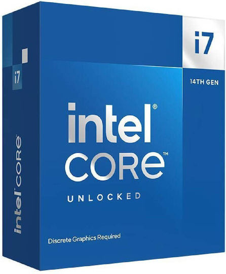 Intel Core i7-14700KF 2.5GHz Processor 20 Core for Socket 1700 in Box view 1