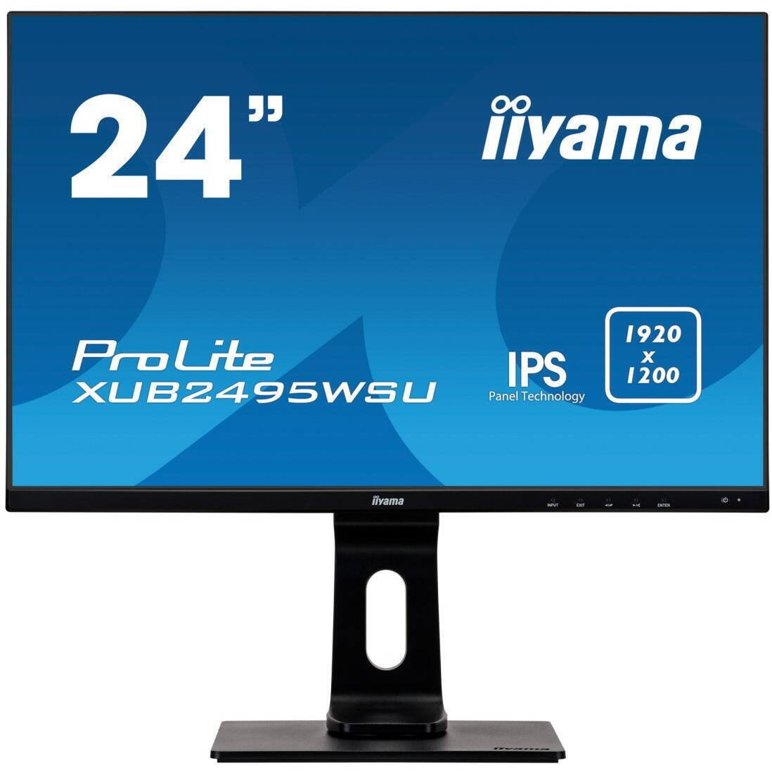 Iiyama ProLite XB2495WSU-B1 IPS Monitor 24.1" FHD 1920x1200 with 4ms GTG Response Time view 3