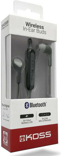 Koss BT115i In-ear Bluetooth Handsfree Earphones with Sweat Resistance Black vista 4