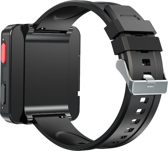 iSEN S998 Smartwatch with SIM and Heart Rate Monitor (Black) view 5