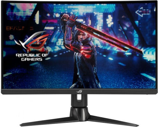 Asus ROG Strix XG27AQV IPS HDR Curved Gaming Monitor 27" QHD 2560x1440 170Hz with Response Time 1ms GTG view 2
