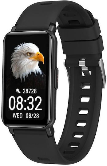 MaxCom Fit FW53 Nitro 2 Smartwatch with Heart Rate Monitor (Black) vista 3