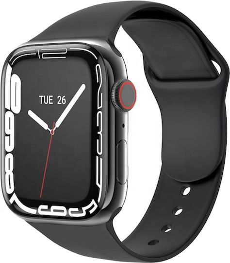 I7 ProMax Smartwatch with Heart Rate Monitor (Black) view 6