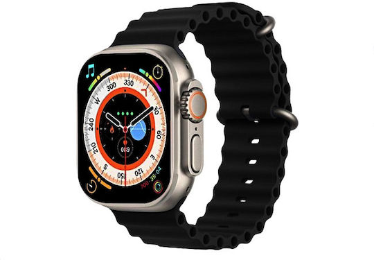 Z55 Ultra Smartwatch with Heart Rate Monitor (Black) view 2