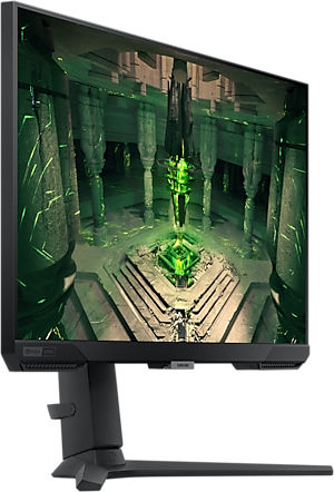 Samsung Odyssey G4 IPS Gaming Monitor 25" FHD 1920x1080 240Hz with Response Time 1ms GTG view 3